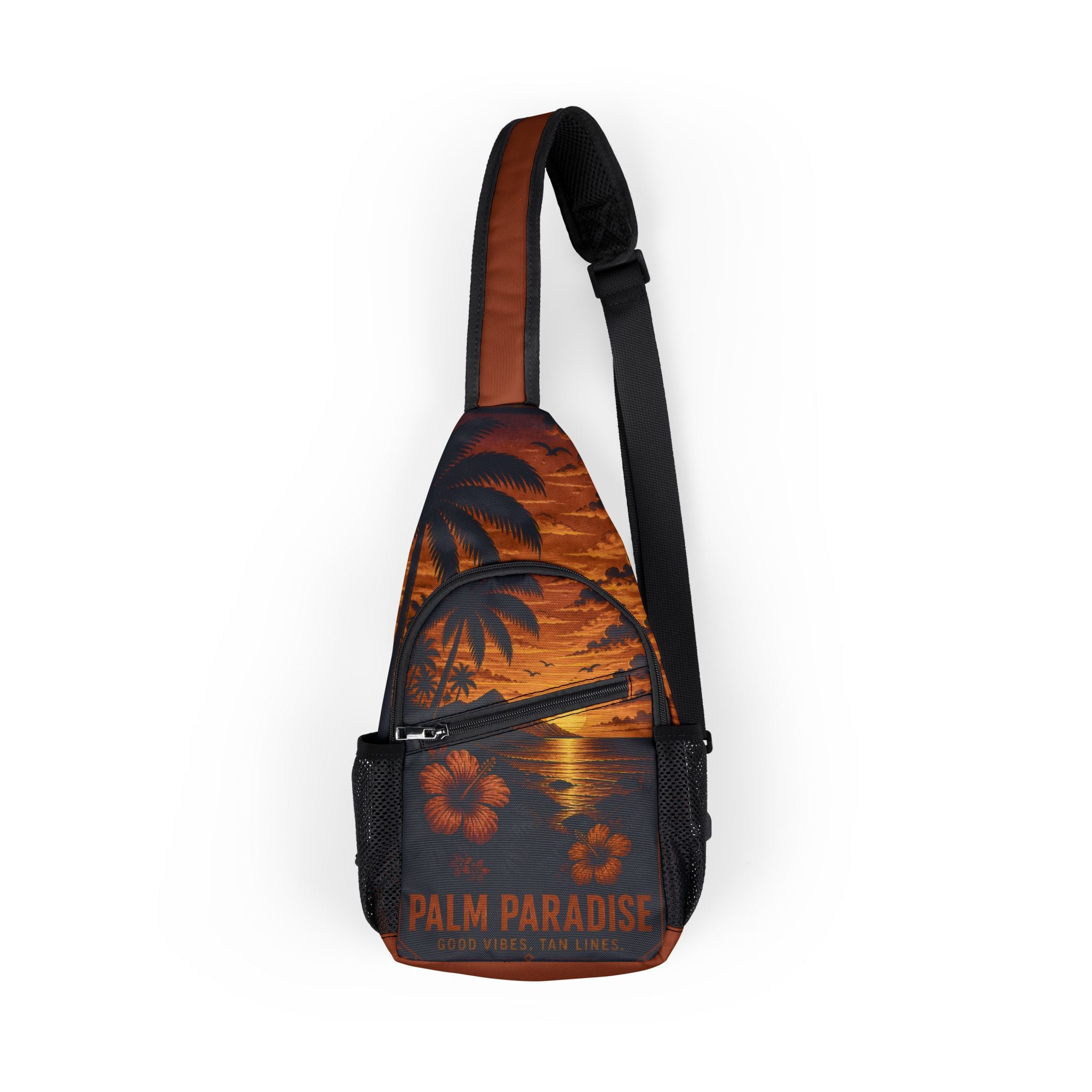 Tropical Sunset Chest Bag