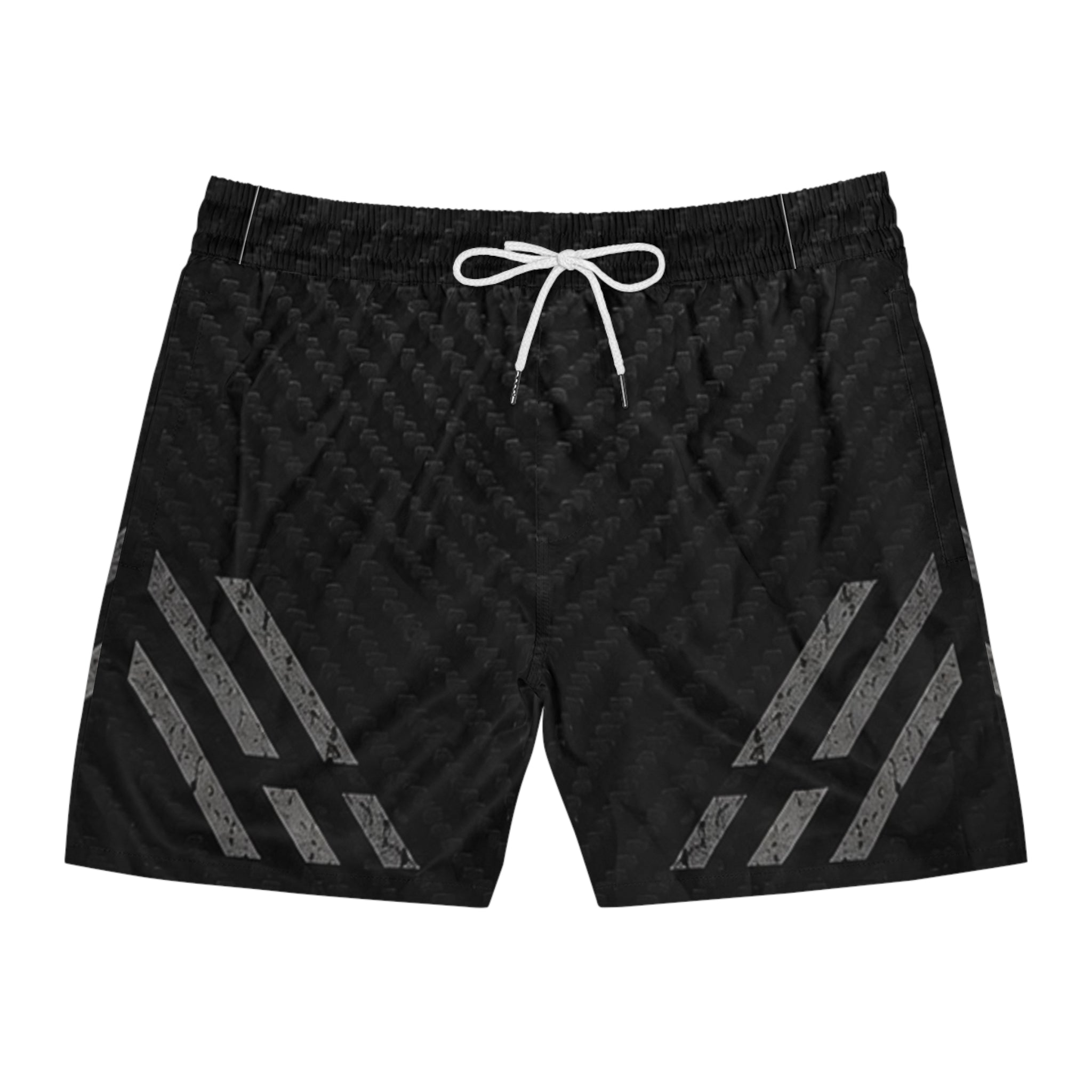 Men's Swim Shorts — 'carbon strike. speed. Power. Precision.' Performance Swim Trunks