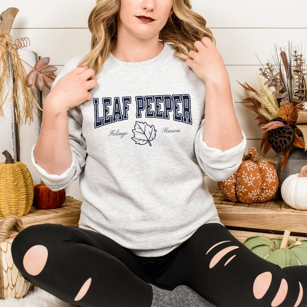 New England Leaf Peeper Pullover Sweatshirt