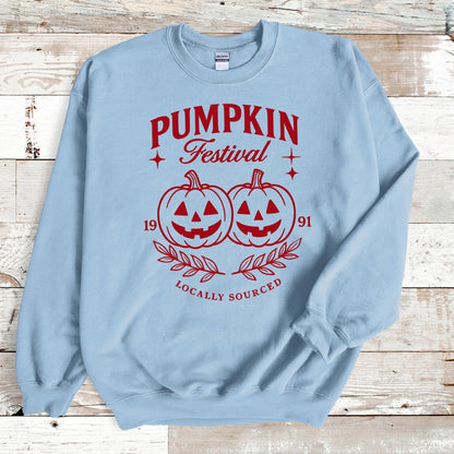 New Hampshire Pumpkin Festival Sweatshirt: Originally Sourced World Record in Keene, New Hampshire