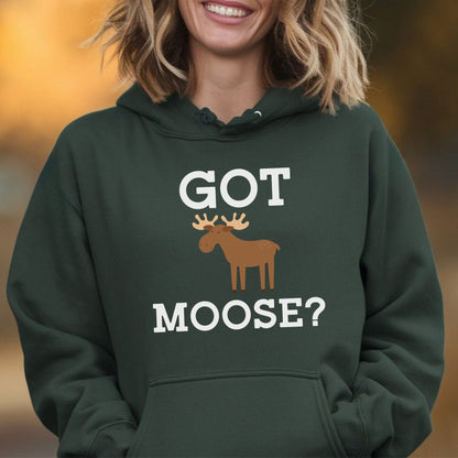 Got Moose? Funny New Hampshire Hoodie