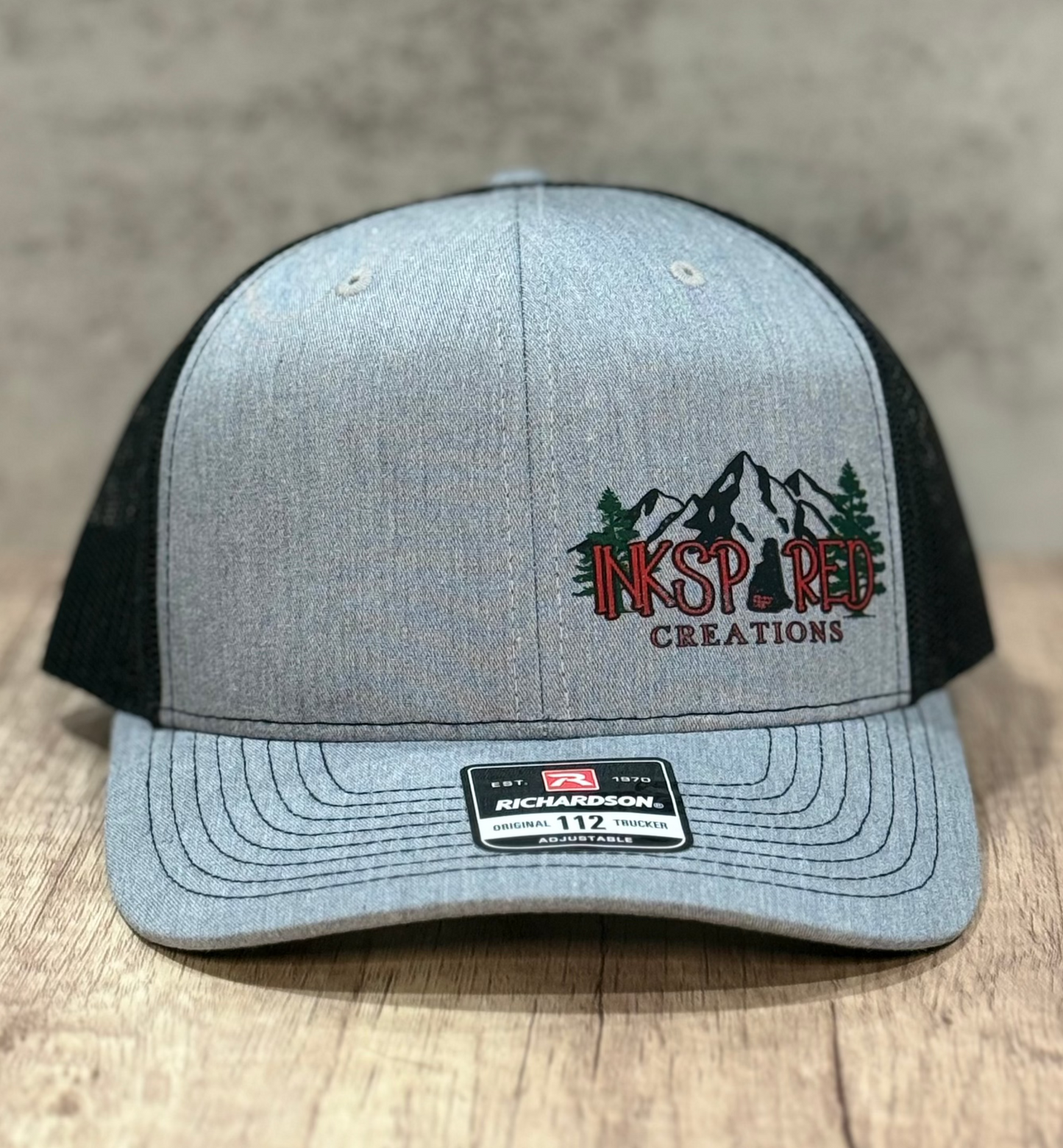 Inkspired Creations Adjustable Trucker Hat