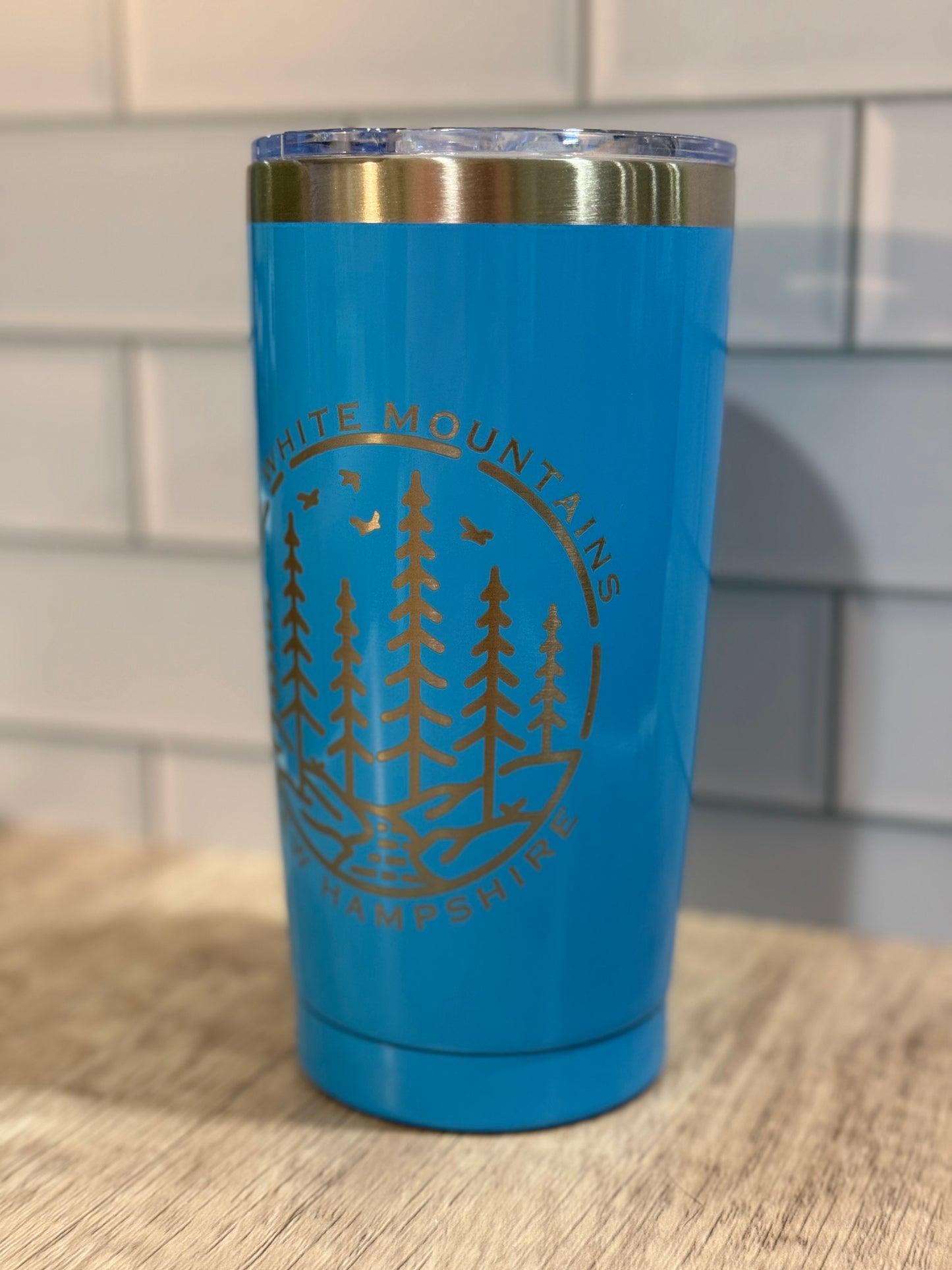 The White Mountains of New Hampshire Engraved 20oz Tumbler