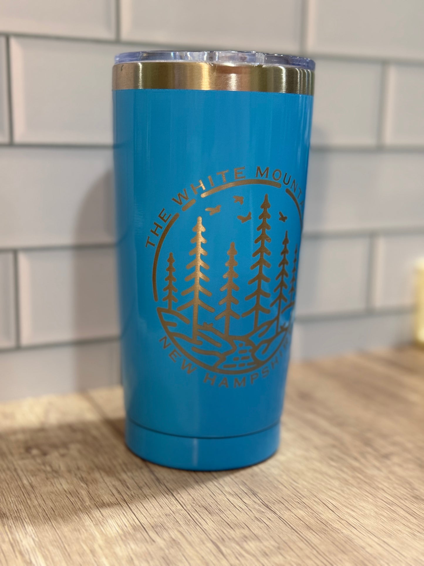 The White Mountains of New Hampshire Engraved 20oz Tumbler