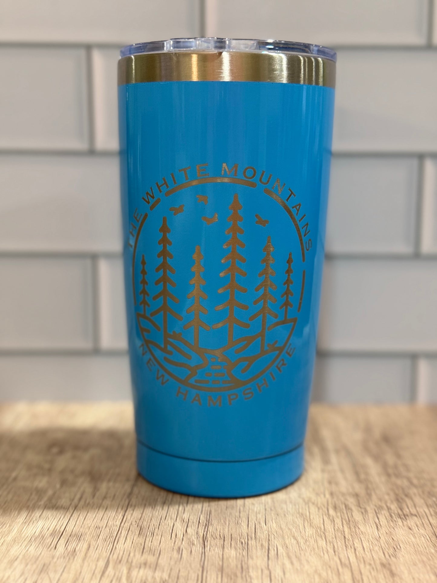 The White Mountains of New Hampshire Engraved 20oz Tumbler