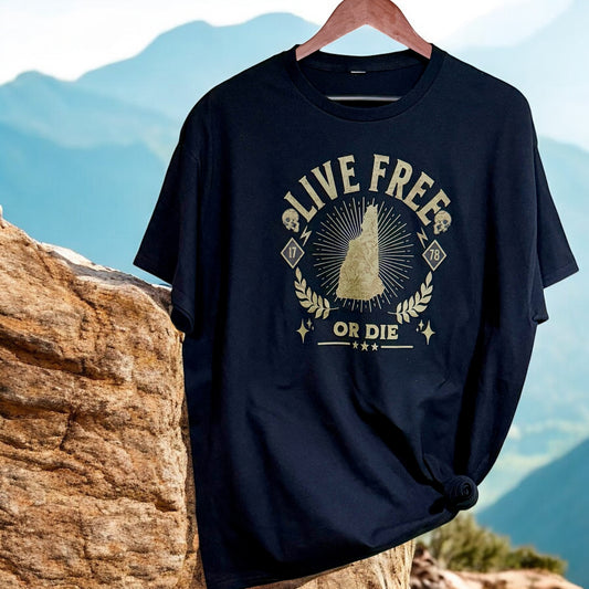 "Live Free or Die" New Hampshire T-Shirt