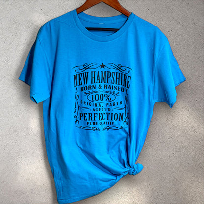 New Hampshire Born & Raised T-Shirt