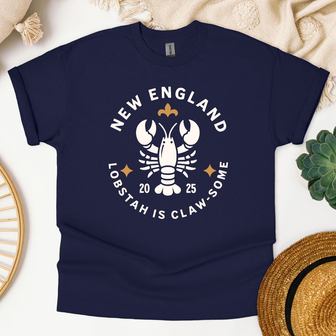 Funny Lobster New England T-Shirt