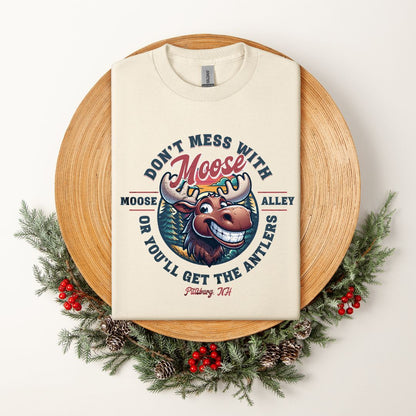 Moose Alley Graphic T-Shirt – Pittsburg, NH Souvenir