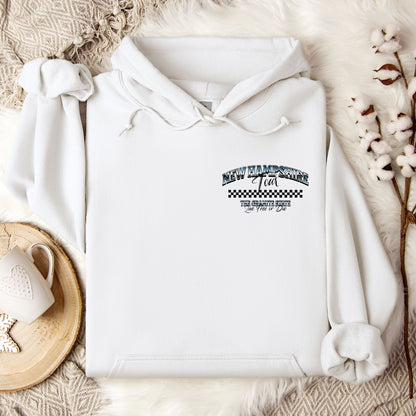 New Hampshire Tour Hooded Sweatshirt - Granite State Keepsake