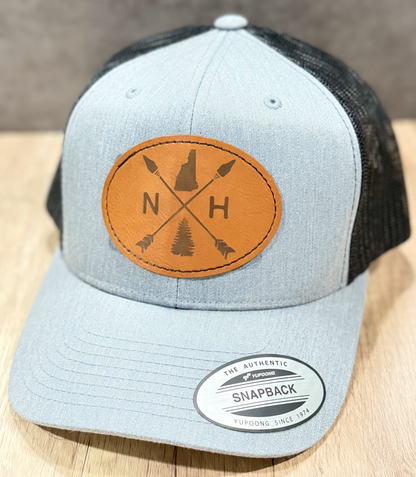 New Hampshire Crossed Arrows Trucker Hat