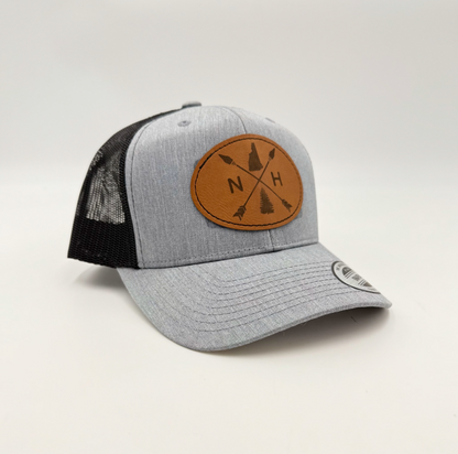 New Hampshire Crossed Arrows Trucker Hat