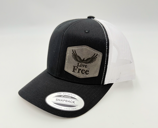 Live Free Eagle Trucker Hat