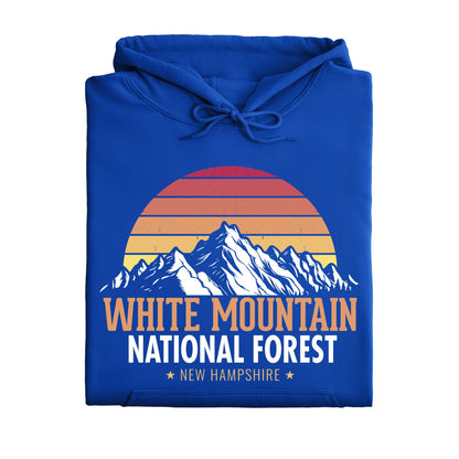 White Mountains Retro Sunset Hooded Sweatshirt