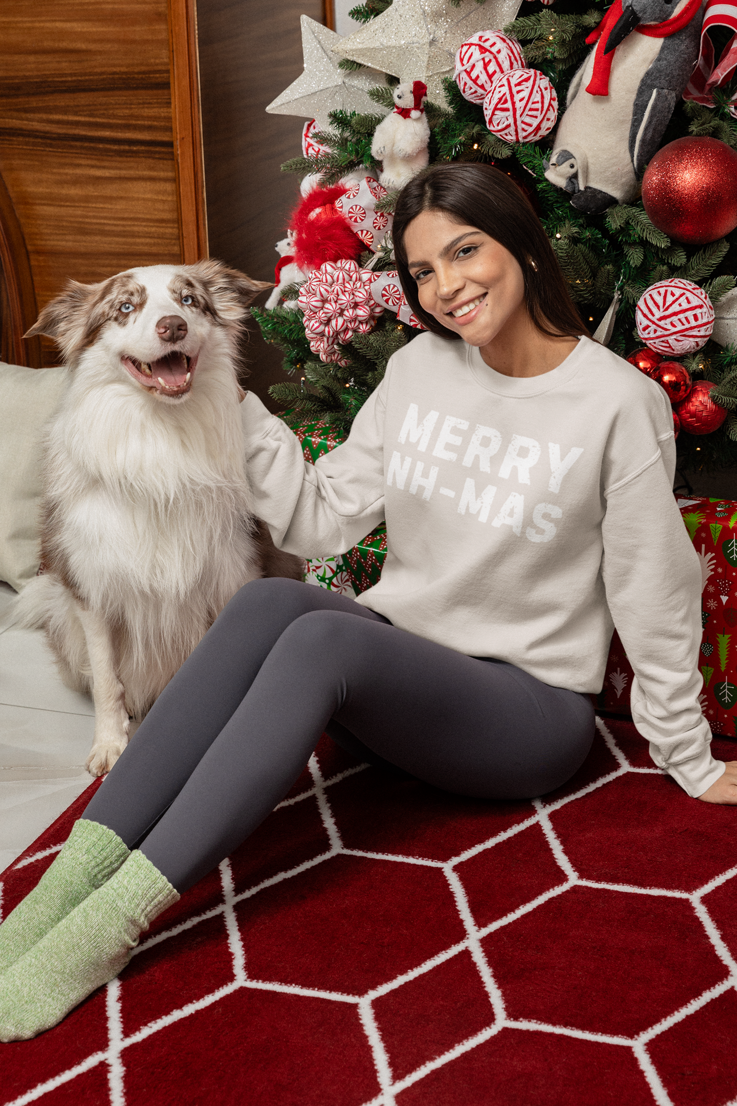 Merry NH-Mas Pullover Sweatshirt