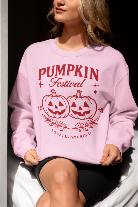 New Hampshire Pumpkin Festival Sweatshirt: Originally Sourced World Record in Keene, New Hampshire